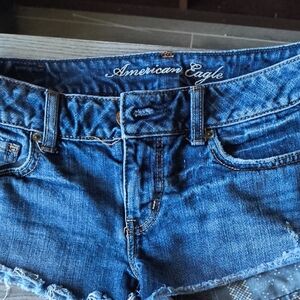 American Eagle Outfitters Blue Denim Shorts